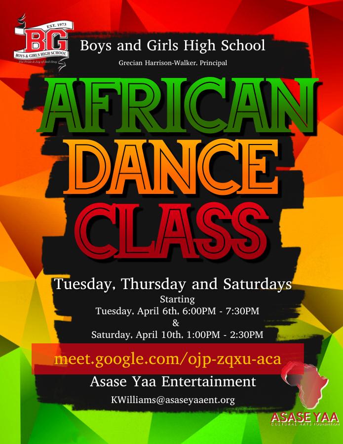 African Dance Class - Asase Yaa