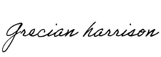 Grecian Harrison Signature